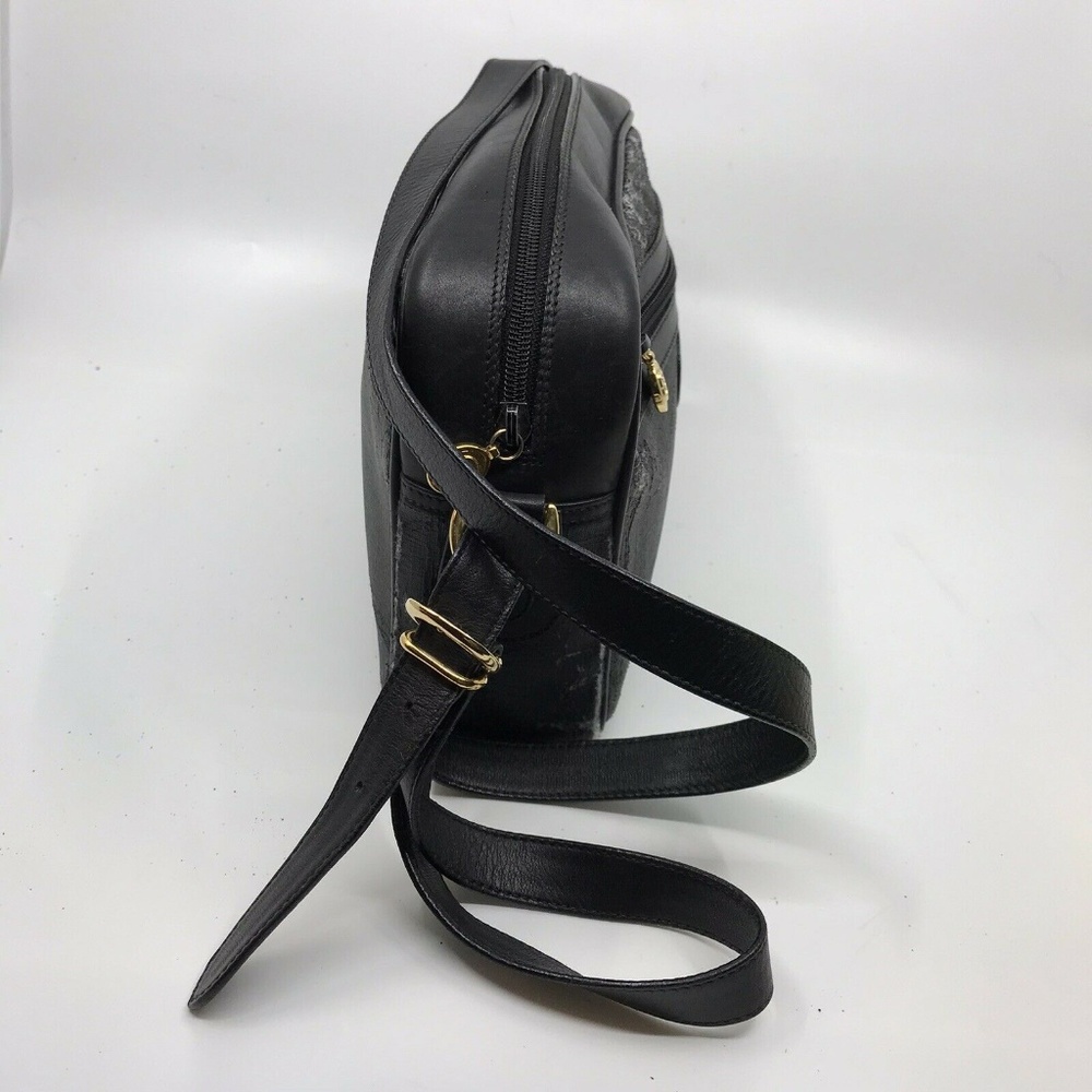 Gucci Black Crossbody Vintage Need TLC - Picture 7 of 8